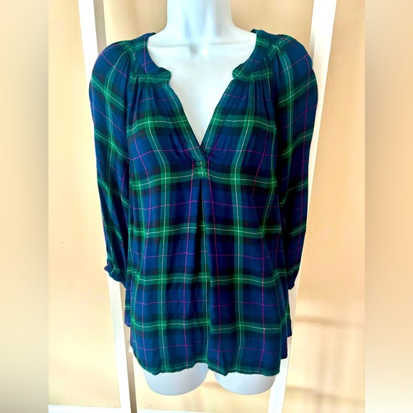 Crown and ivy ICON  peasant blouse M - Picture 1 of 6